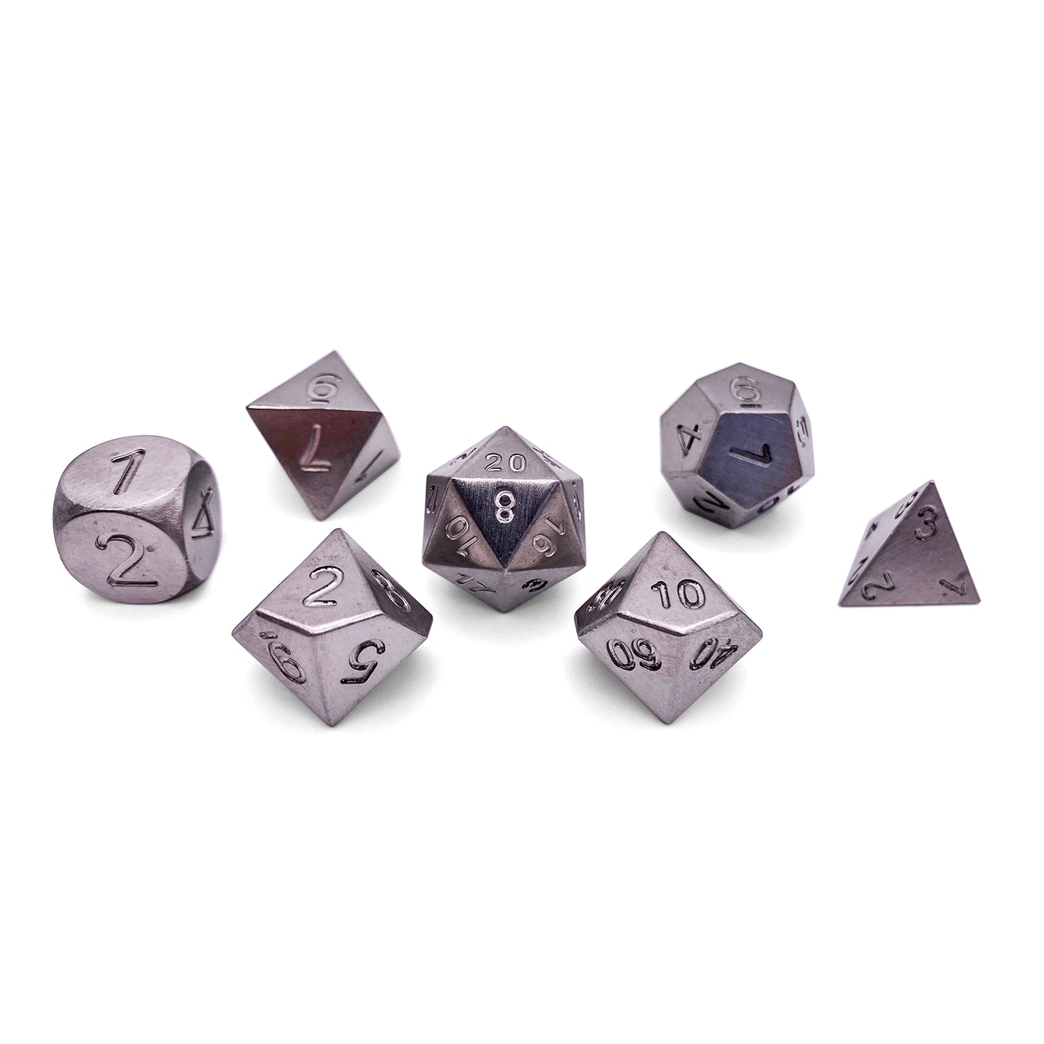 Pure - Precision CNC 7 Piece Aluminum Dice Set with store Dice Vault Norse Foundry