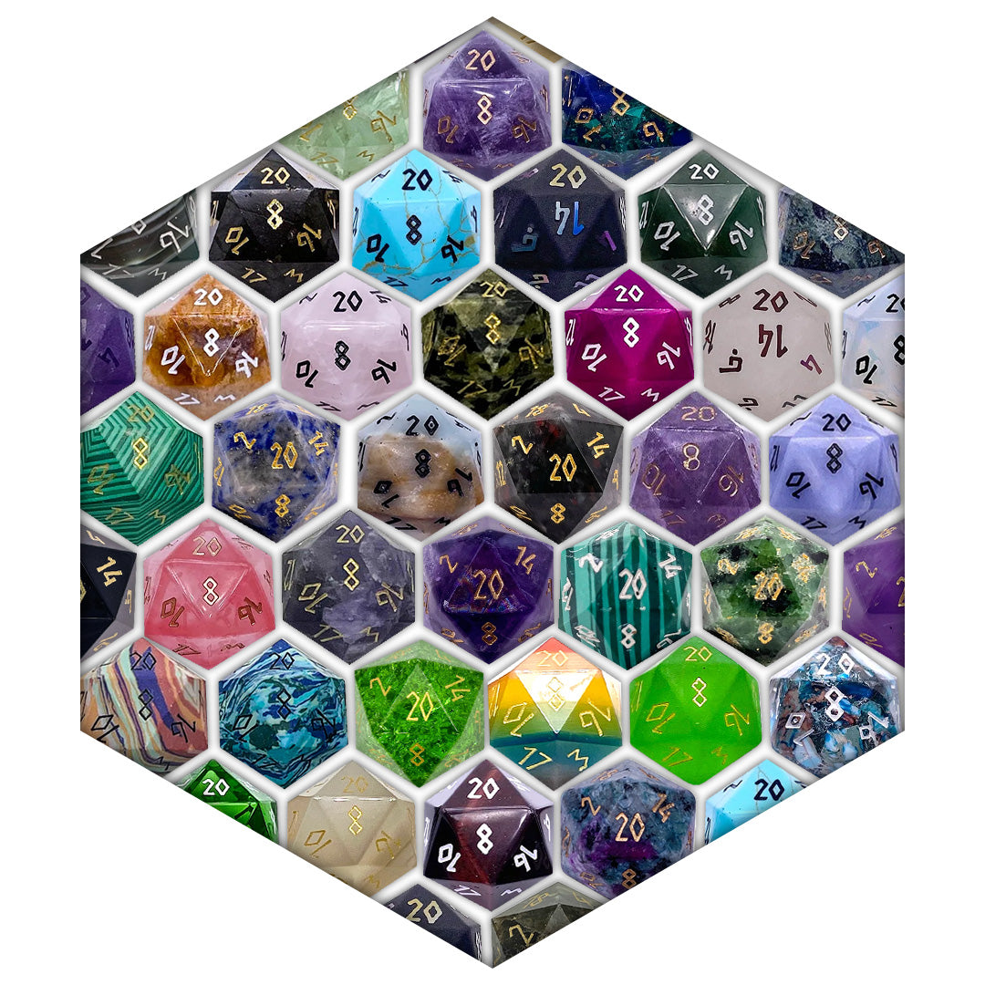 Gemstone Dice