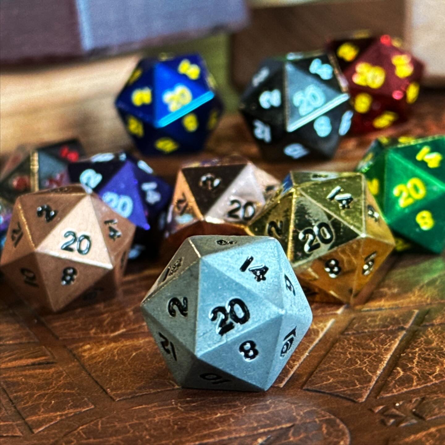 Standard Alloy Dice for D&D & RPGs