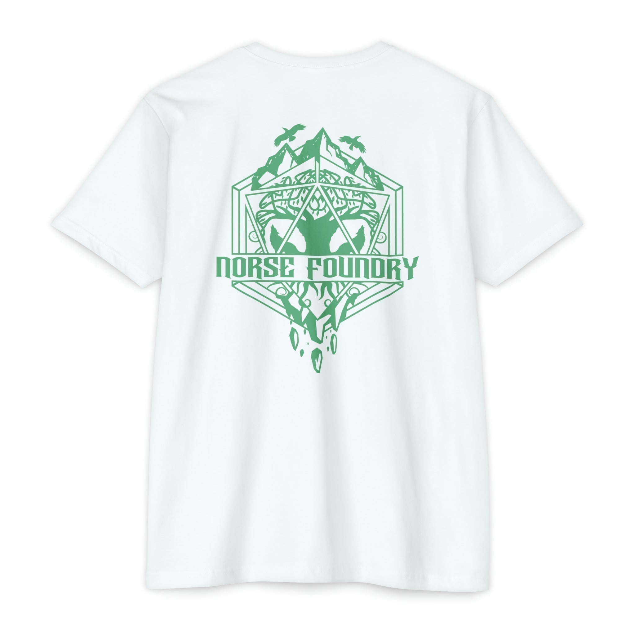 Roll for Adventure Green -  Norse Foundry T-Shirt - 14352380542057921388_Parent