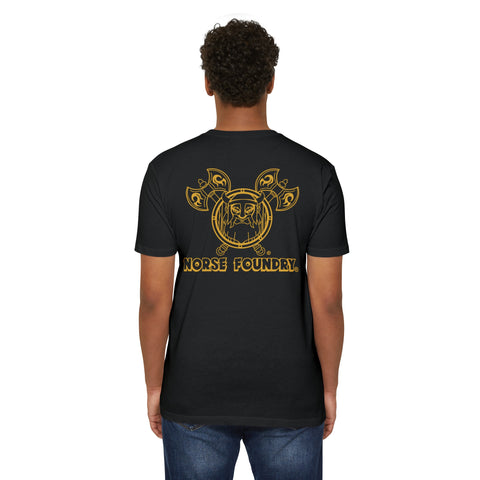 Yellow Next Level Norse Foundry Soft T-Shirt