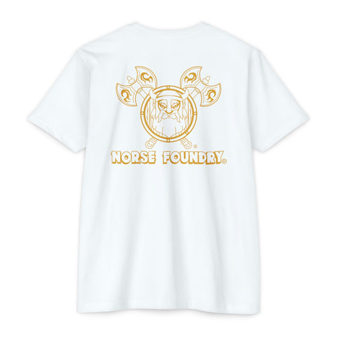 Yellow Next Level Norse Foundry Soft T-Shirt