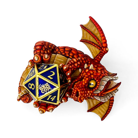 Baby Dragon Die Holder - Miniature by Adventurers & Adversaries