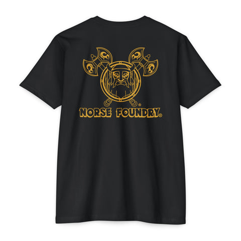 Yellow Next Level Norse Foundry Soft T-Shirt