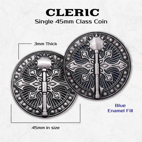 Cleric - Single 45mm Class Coins