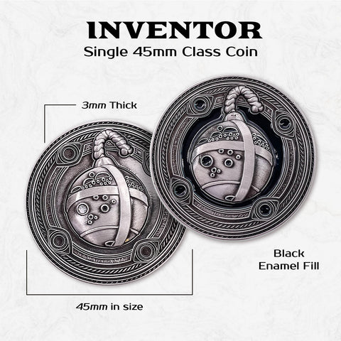 Inventor - Single 45mm Class Coins