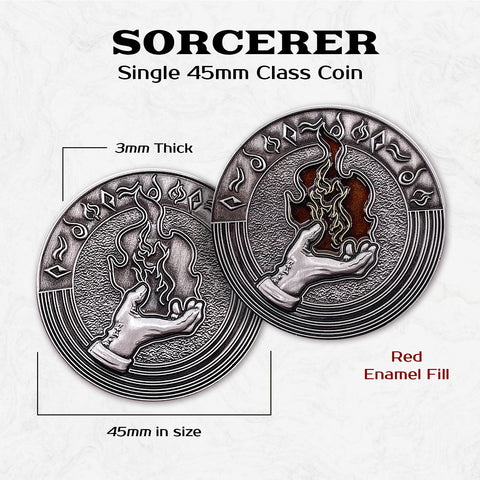 Sorcerer - Single 45mm Class Coins