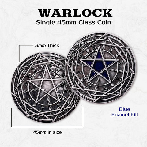 Warlock - Single 45mm Class Coins