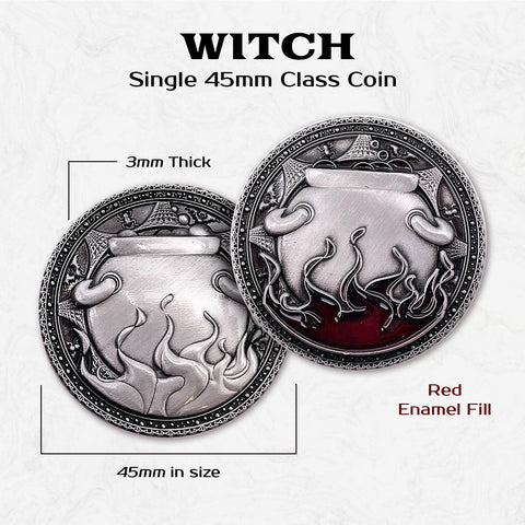 Witch - Single 45mm Class Coins