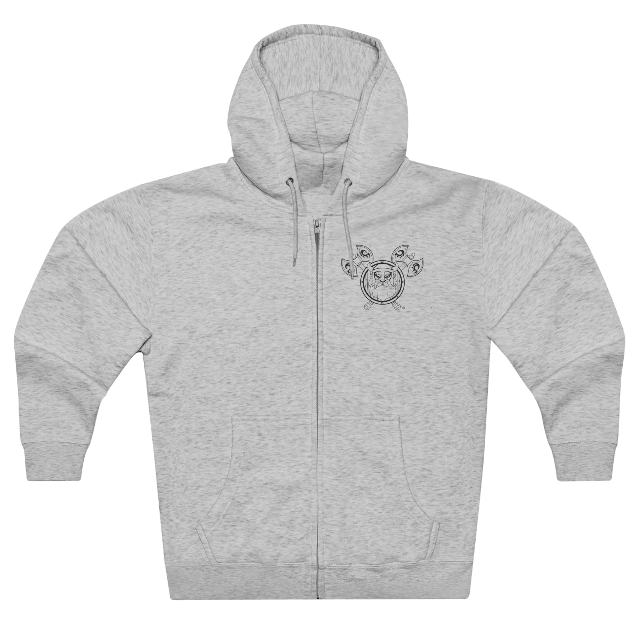 Norse Viking Unisex Zip Hoodie - 13084697603197002674_Parent