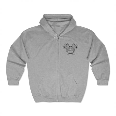 Norse Viking Unisex Zip Hoodie