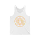 Spell Circle Yellow - Norse Foundry Men's Tank Top - 18763155568309410692