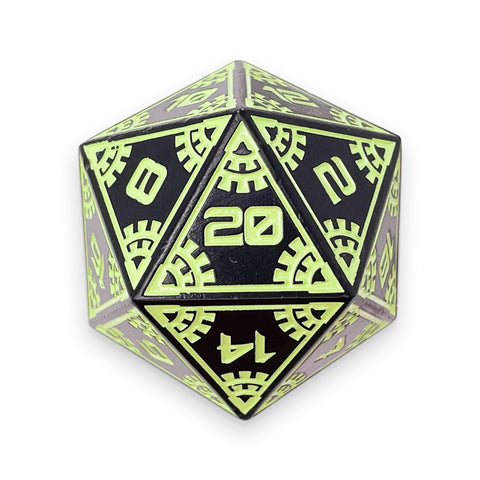 Aurora Lights - Astroid Boulder® 45MM Alloy Dice