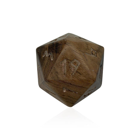 Alligator Wood - Boulder® 45mm Wooden Dice