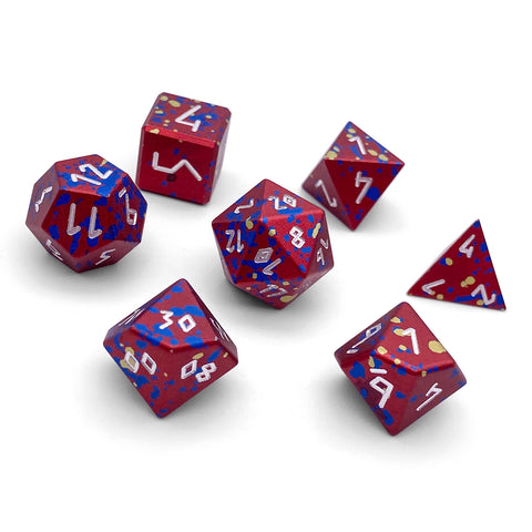 Barbarians Rage - 7 Piece RPG Set 6063 Aluminum Wondrous Dice