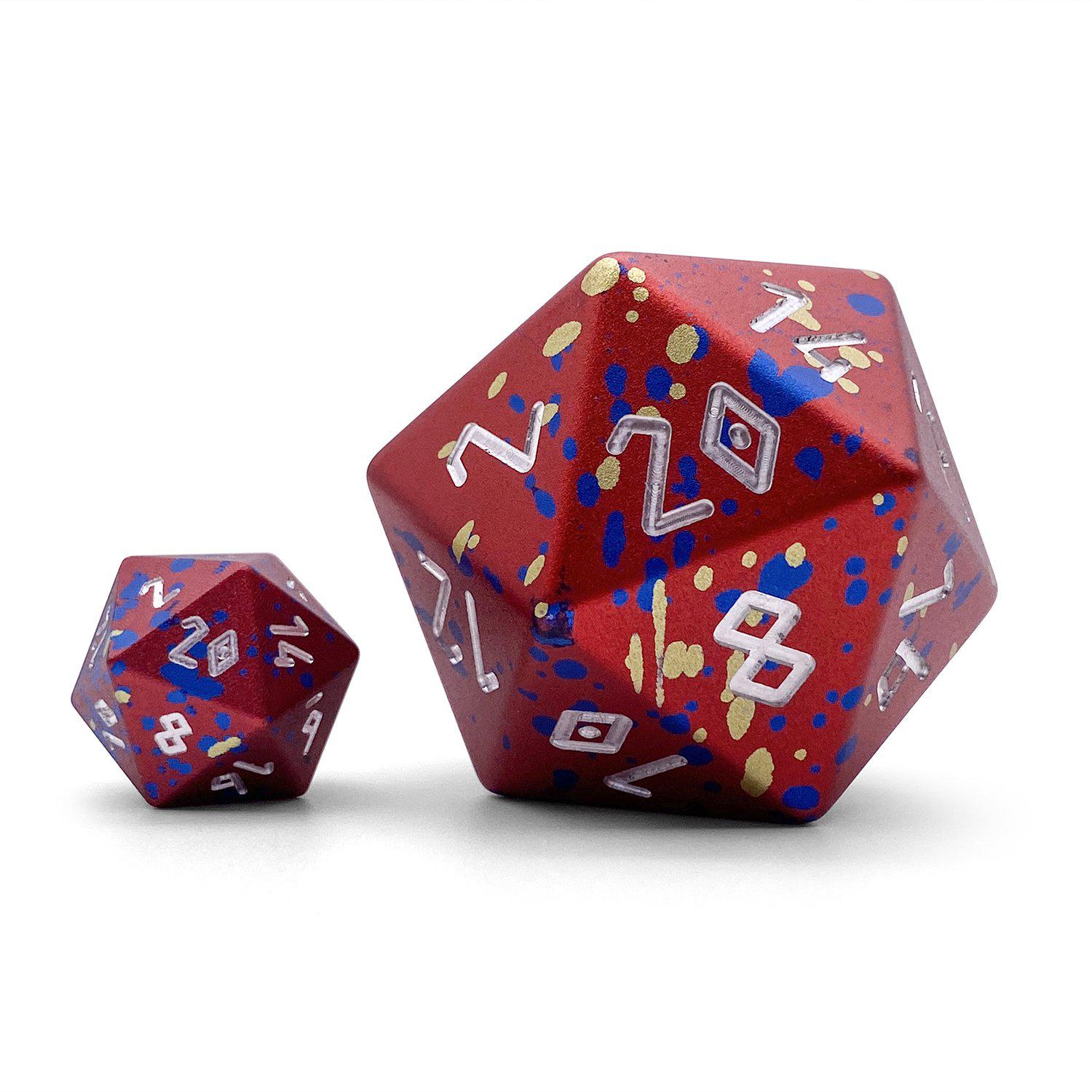 Barbarians Rage - Boulder® 55mm 6063 Aluminum Wondrous Dice - NOR 02269