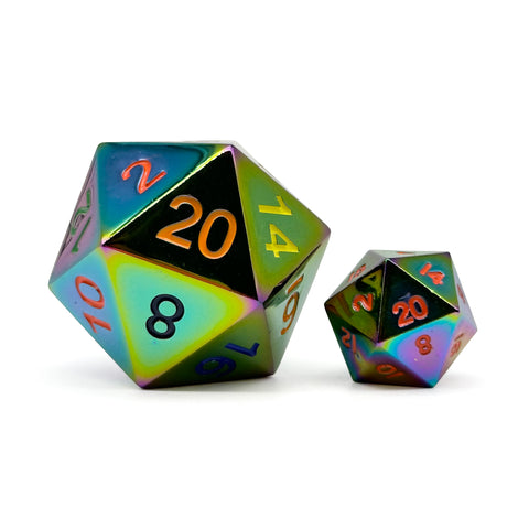 BiFrost - Boulder® 45mm D20 Metal Dice