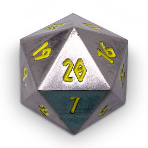 Blacksmith Anvil Metal Countdown Dice 25mm