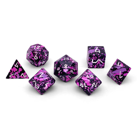 Conqueror's Might - 7 Piece RPG Set 6063 Aluminum Wondrous Dice