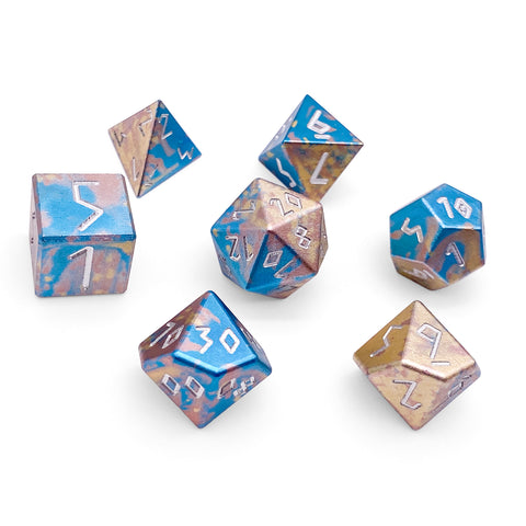 Cotton Candy - 7 Piece RPG Set 6063 Aluminum Wondrous Dice