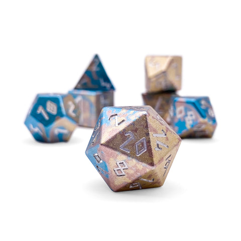 Cotton Candy - 7 Piece RPG Set 6063 Aluminum Wondrous Dice