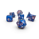 Cotton Candy - Pebble™ 10mm Set 6063 Aluminum Wondrous Dice - NOR 02441