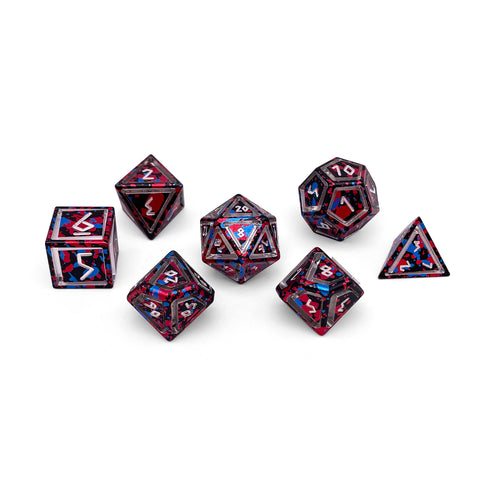 Dark Circus - Nimbus™ 7 Piece RPG Set 6063 Aluminum Wondrous Set