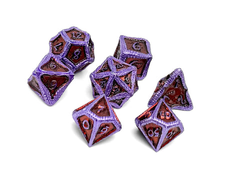 Pirate Dice - Davy Jones Locker 7 Piece RPG set Alloy Dice