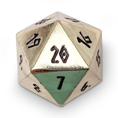 Dead Man's Gold Metal Countdown Dice 25mm