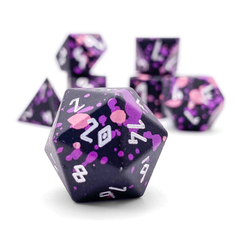 Death Knight - 7 Piece RPG Set 6063 Aluminum Wondrous Dice