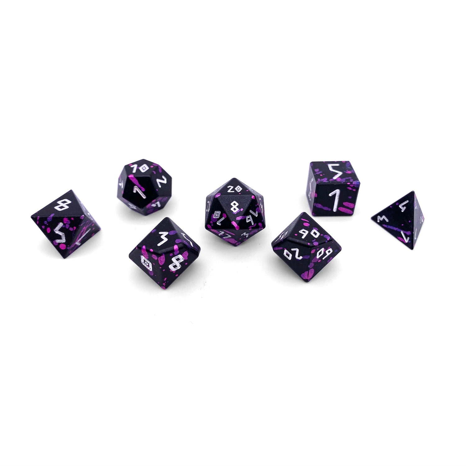 Pure - Precision CNC 7 Piece Aluminum Dice Set with store Dice Vault Norse Foundry