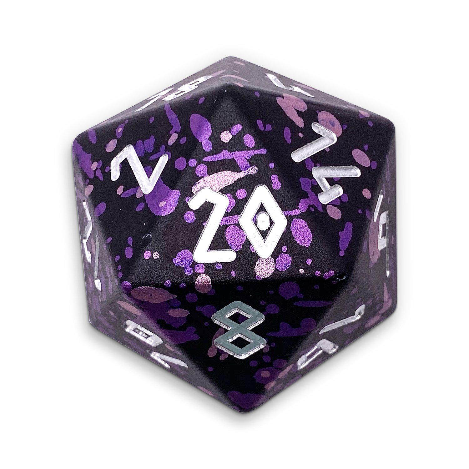 Death Knight - Boulder® 55mm 6063 Aluminum Wondrous Dice - NOR 02279