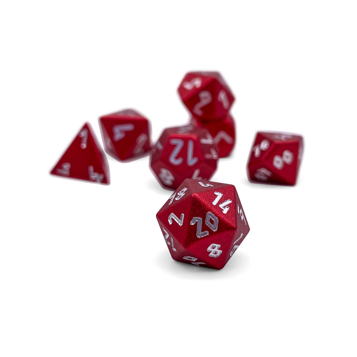 Devils Red - Pebble™ 10mm 6063 Aluminum Dice – Norse Foundry