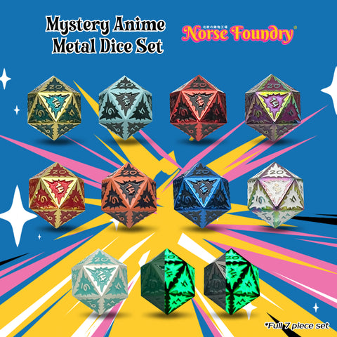 Anime Mystery Dice Set