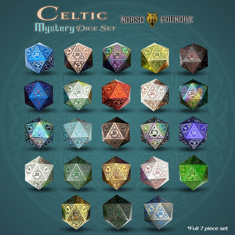 Celtic Mystery Dice Set