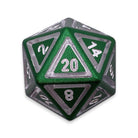 Nimbus™ Precision CNC Aluminum D20 Single Norse Font - Druid Green - NOR 02060