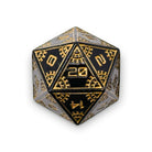 Space Dice Meteor Runestones™ - 25mm D20 - Eclipse - NOR 00823