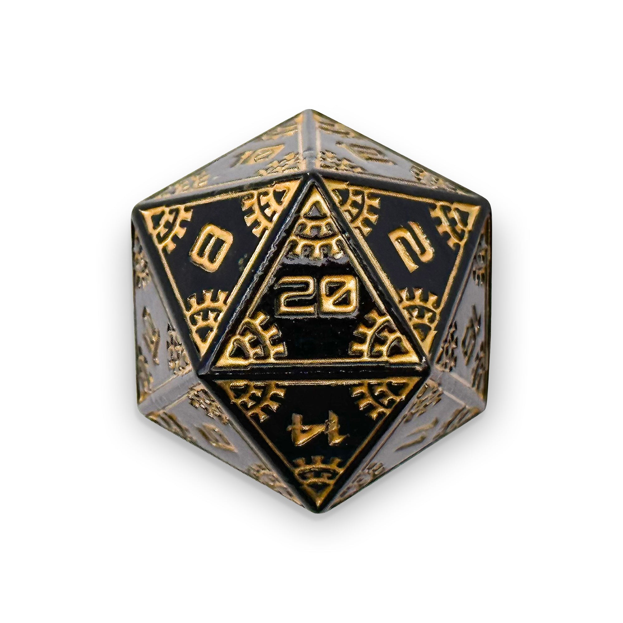 Space Dice Meteor Runestones™ - 25mm D20 - Eclipse - NOR 00823