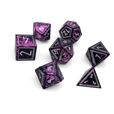 Eldritch - Nimbus™ 7 Piece RPG Set 6063 Aluminum Wondrous Dice