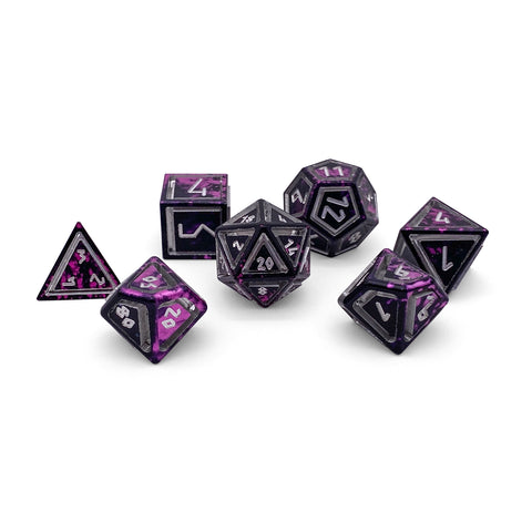 Eldritch - Nimbus™ 7 Piece RPG Set 6063 Aluminum Wondrous Dice