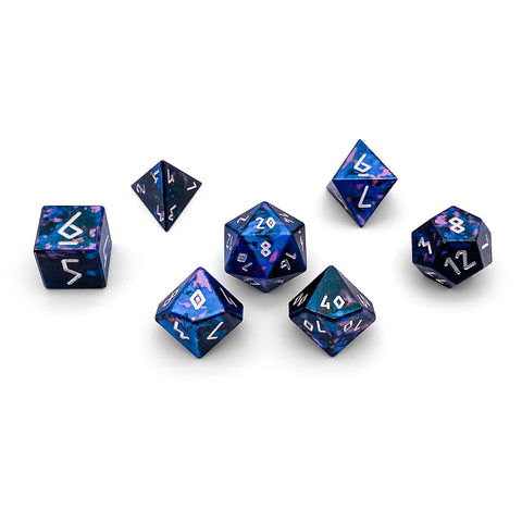 Enchanted Forest - 7 Piece RPG Set 6063 Aluminum Wondrous Dice