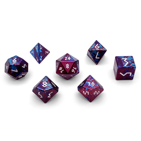 Faerie Dragon - 7 Piece RPG Set 6063 Aluminum Wondrous Dice