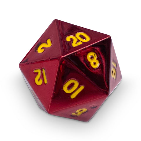 Single Alloy Dice - Fireball D20