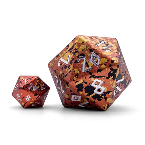 Fire Elemental - Boulder® 55mm 6063 Aluminum Wondrous Dice