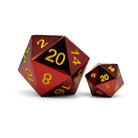 Fireball - Boulder® 45mm D20 Metal Dice - NOR 00871