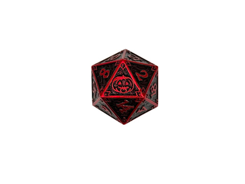 Holiday Mystery Metal D20