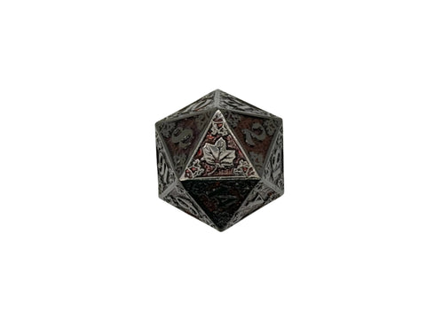 Holiday Mystery Metal D20