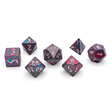 Giant Slayer - 7 Piece RPG Set 6063 Aluminum Wondrous Dice