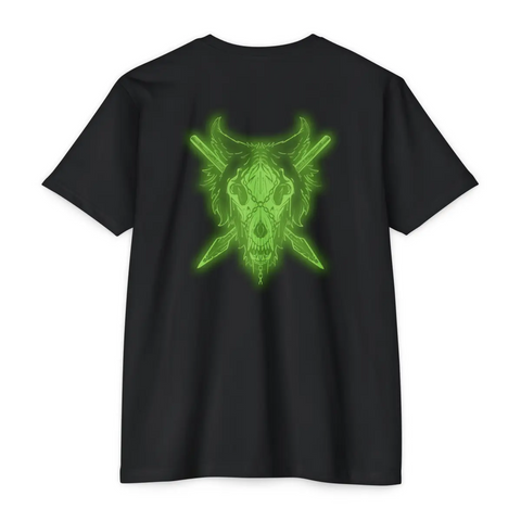 Black Fenrir Wolf (Glow in the Dark) - Norse Foundry T-Shirt