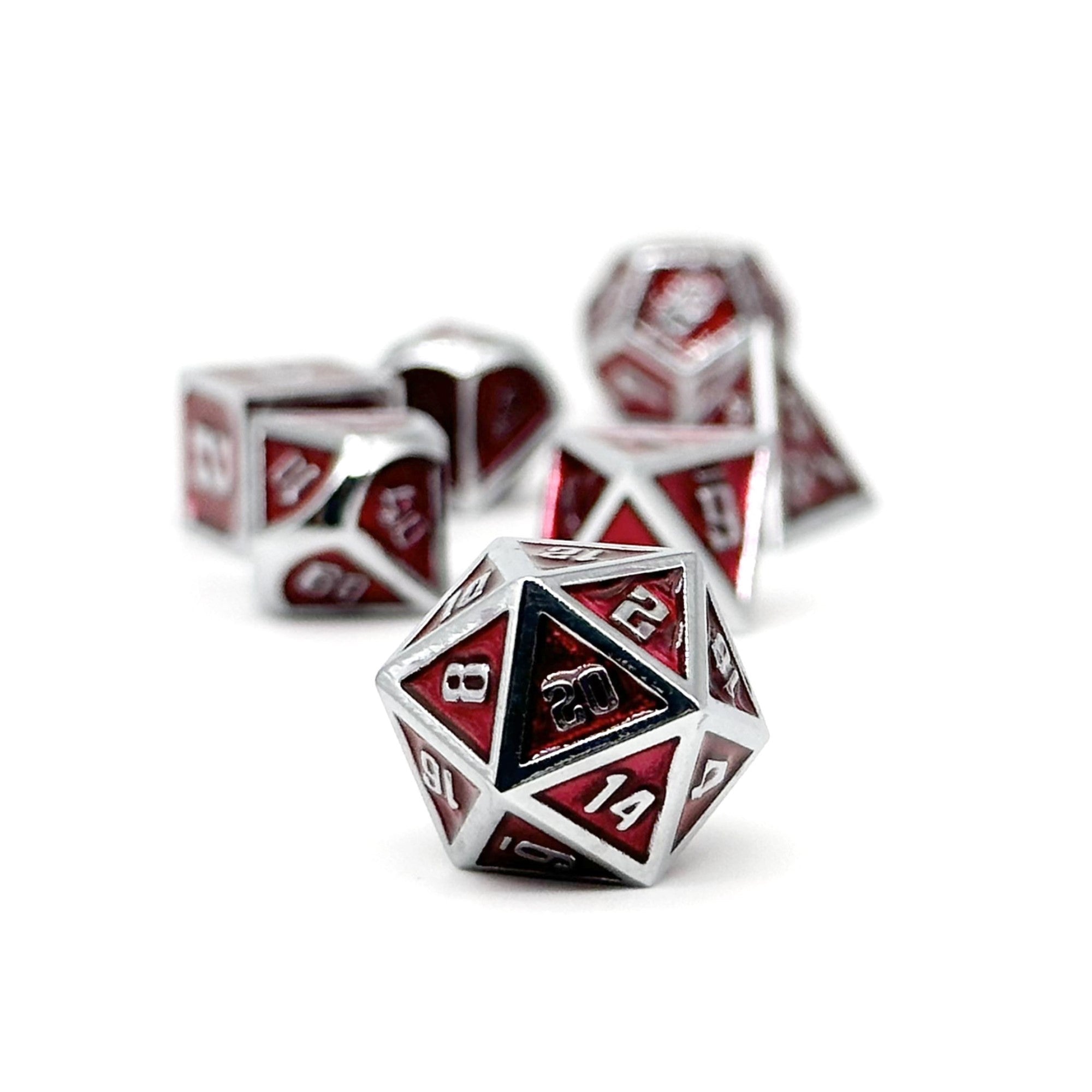 Gravestones - Blood Moon-Norse Foundry-DND Dice-Gaming Dice-Dungeons and Dragons Dice